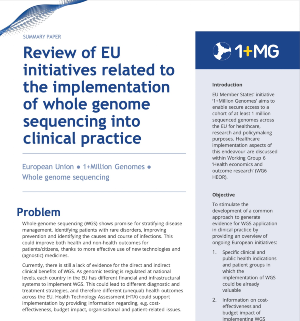 Screenshot of 1+MG HEOR Summary brief